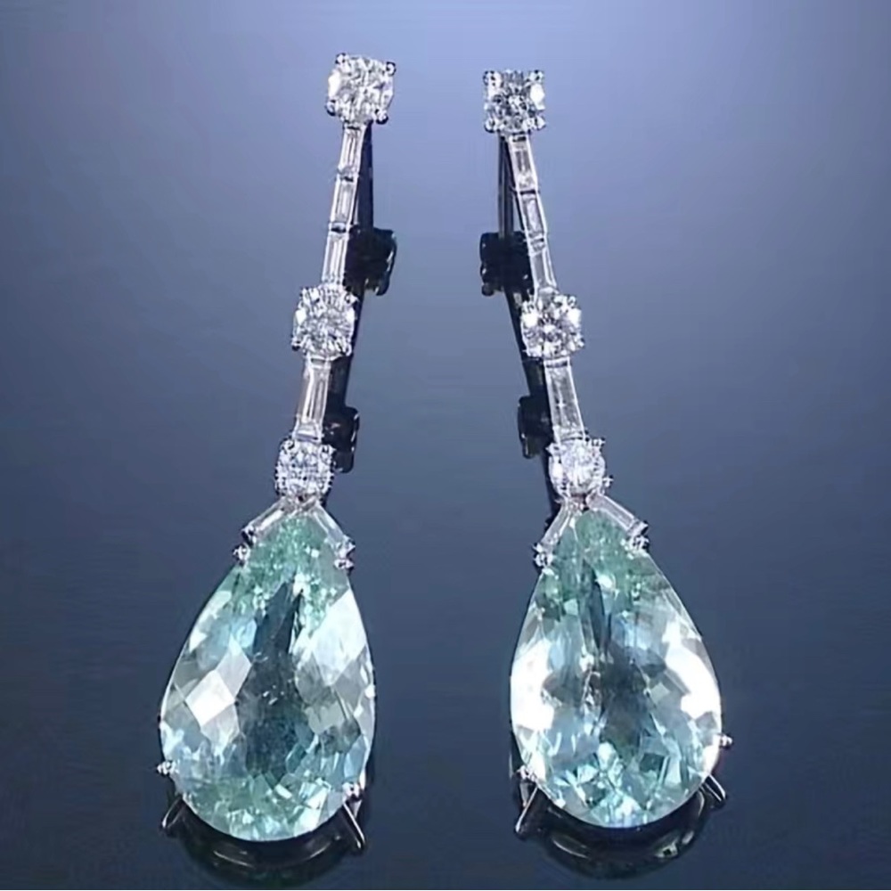 Seafoam Drop Earrings